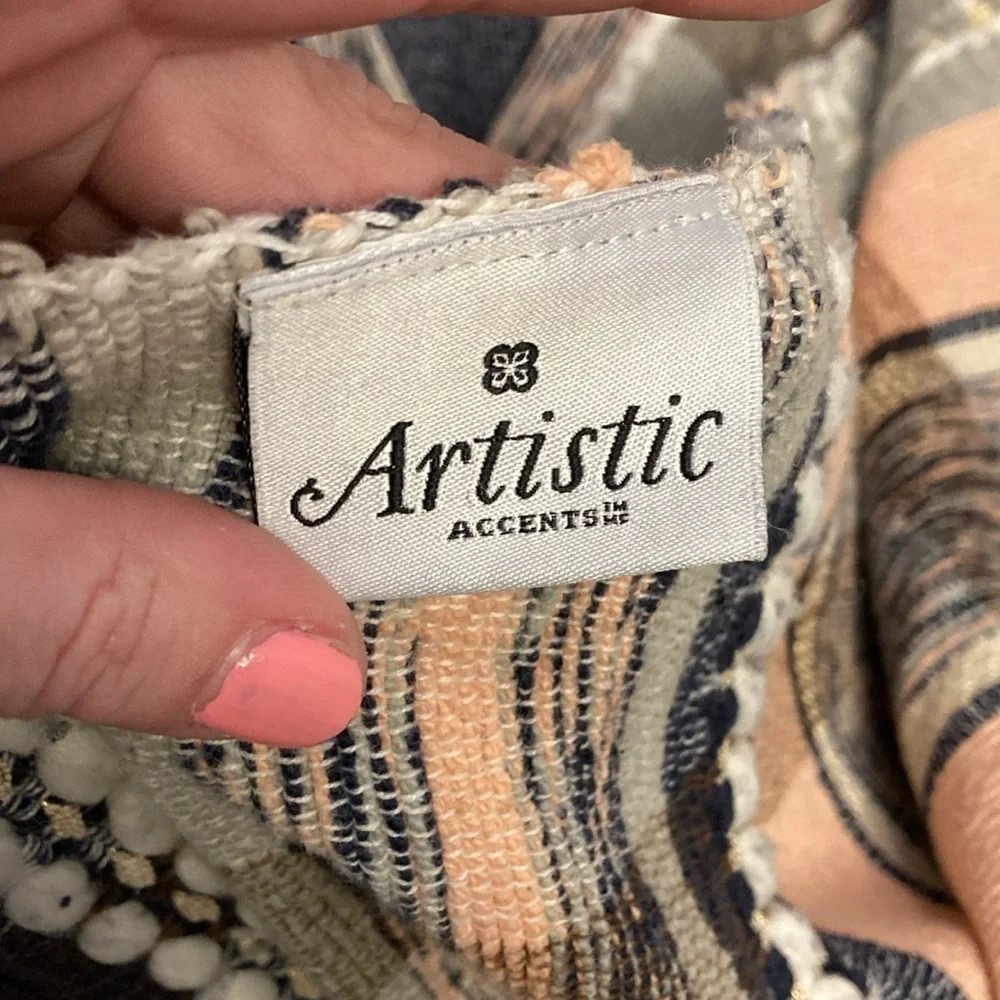 Artistic Accents Throw Blanket